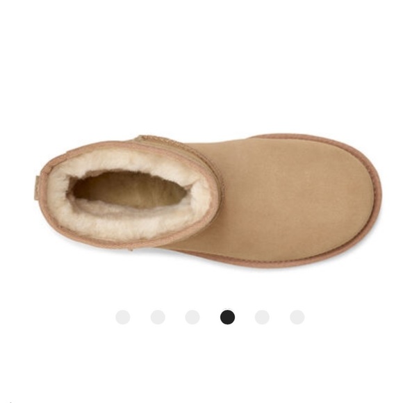 NEW Ugg classic mini metallic snake boot rose gold - Picture 4 of 5